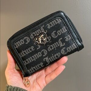 Juicy Couture Black and Gold Wallet